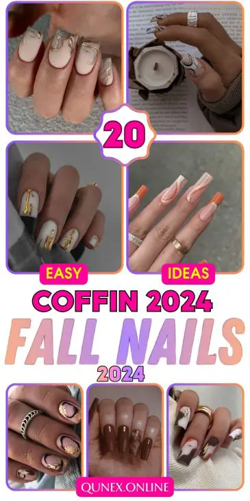 Fall Coffin Nails 2024: Chic and Trendy Ideas for the Season