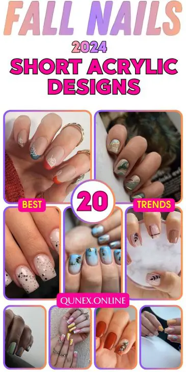 Short Fall Acrylic Nails: Stunning Ideas for the Season