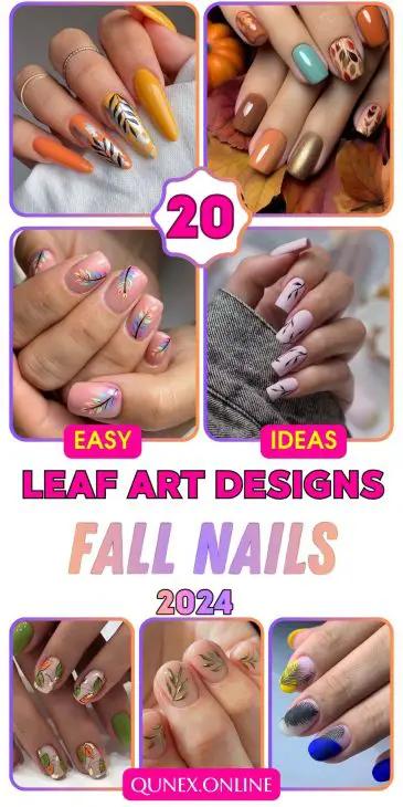 Fall Leaf Nail Art: Embrace the Season with Stunning Designs