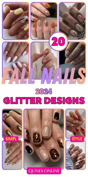 Fall Nails Glitter: Stunning Ideas to Sparkle This Season