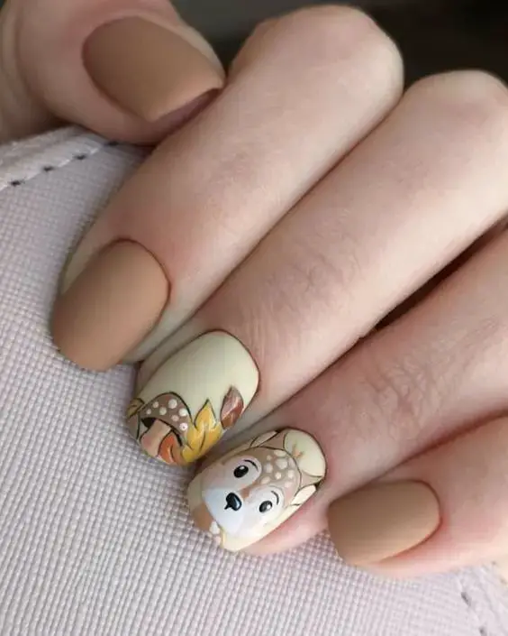 Disney Fall Nails 2024: Magical Inspirations for the Autumn Season