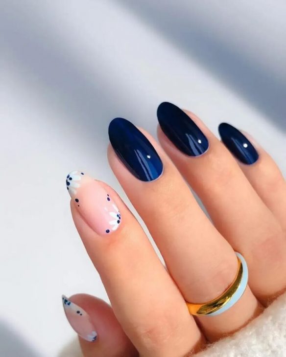 Navy Blue Fall Nail Trends 2024: Top Designs, Ideas, and Inspiration