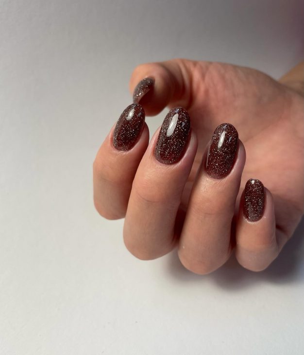 20 Fall Sparkle Nail Ideas for 2024: Glitter, Color Combos, and Acrylic Designs