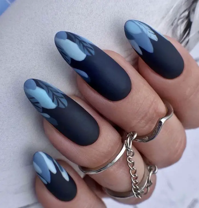 20 Fall Blue Nails Ideas 2024: Trendy Designs, Acrylic Inspiration, and Cute Nail Art Looks