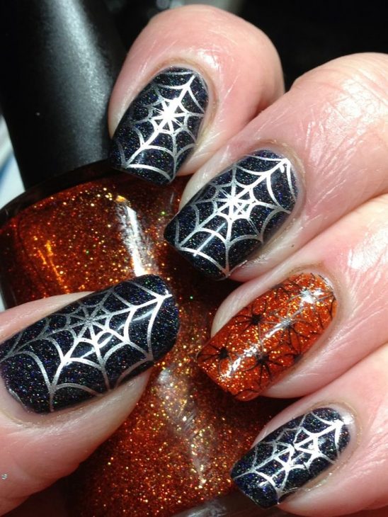 20 Creative Square Halloween Nail Designs: From Cute to Spooky Styles