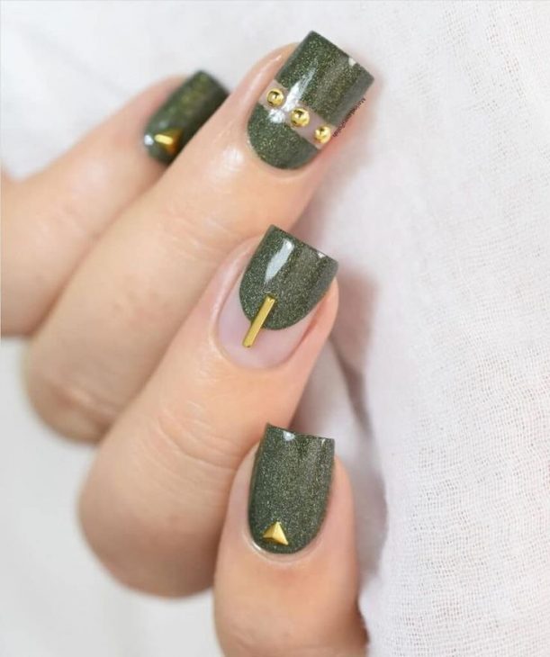 Olive Green Fall Nails 2024: A Sophisticated Seasonal Statement