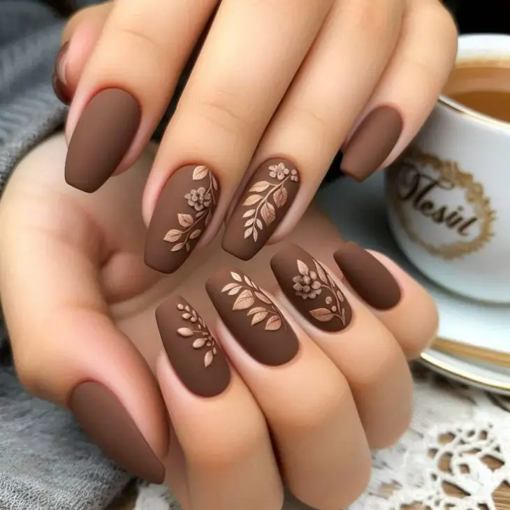 20 Inspiring Fall Nail Ideas for 2024: Elevate Your Autumn Style with Simple Designs