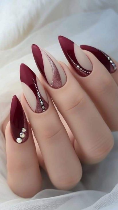 Maroon Fall Nails 2024: Elegant Ideas to Embrace the Season