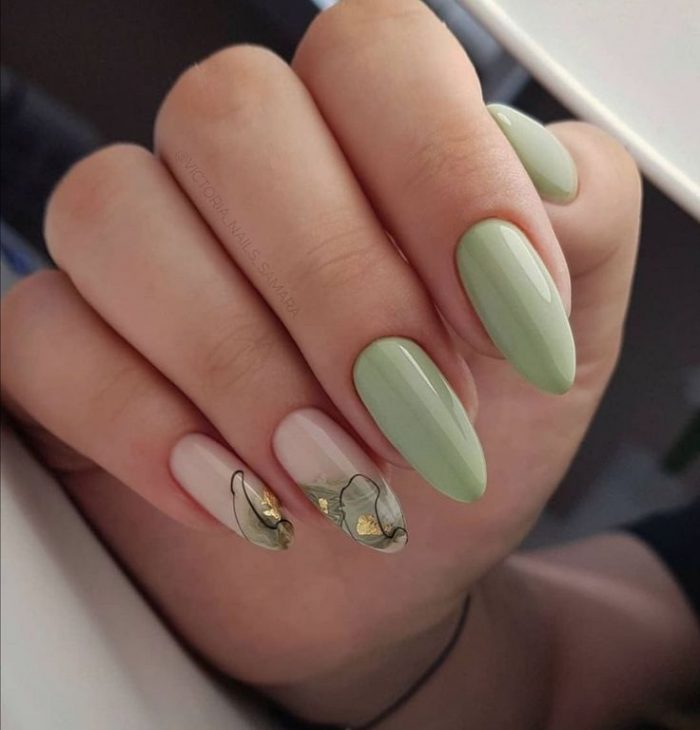 Olive Green Fall Nails 2024: A Sophisticated Seasonal Statement