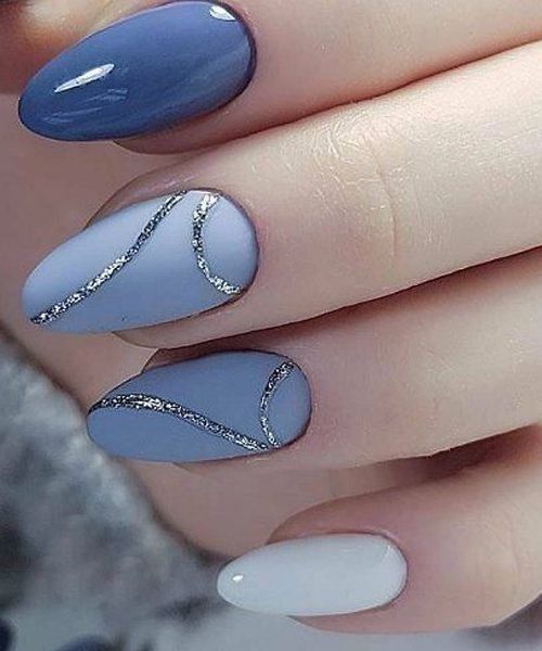 20 Fall Blue Nails Ideas 2024: Trendy Designs, Acrylic Inspiration, and Cute Nail Art Looks