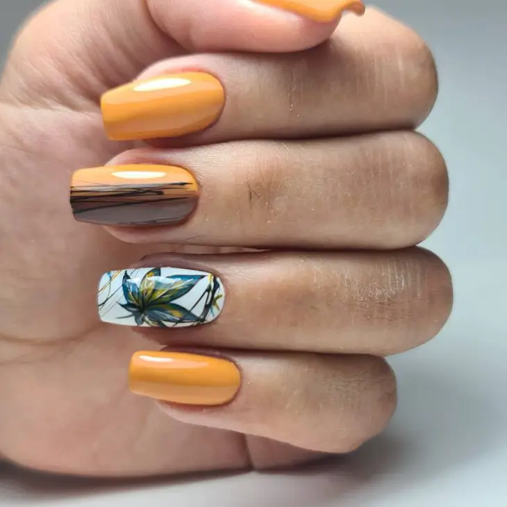 21 DND Fall Nail Color Ideas for 2024: Brown, Green, Orange, and More Trends