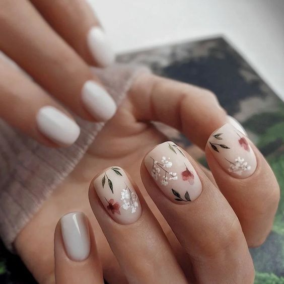 20 Ideas Captivating Fall Flower Nail Designs for 2024: Your Ultimate Guide