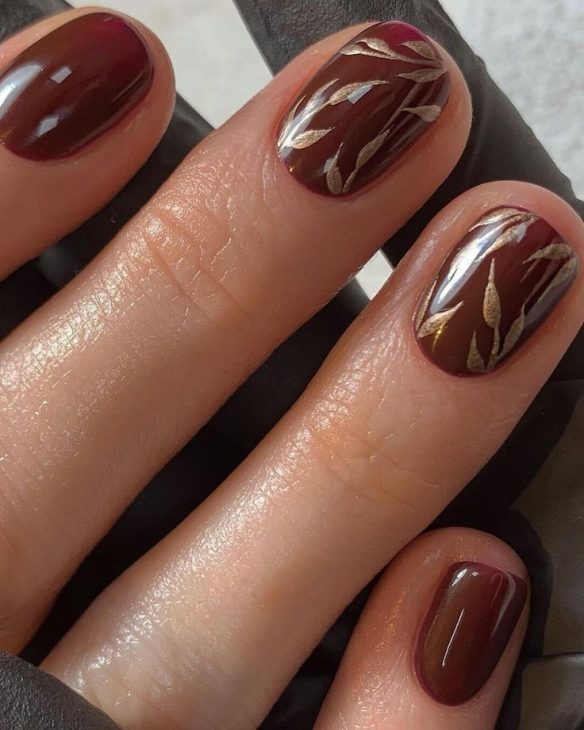 21 Trendy Fall Brown Nails Design Ideas to Try in 2024