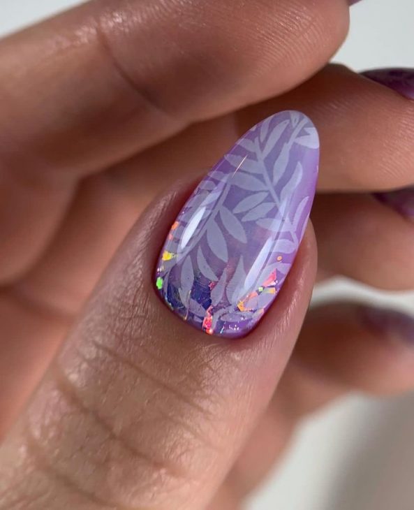 Purple Fall Nails 2024: A Stunning Showcase of Elegance and Creativity