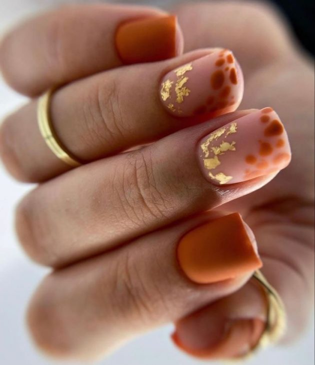 20 Stunning Fall Burnt Orange Nail Designs for 2024: Embrace Autumn with Style