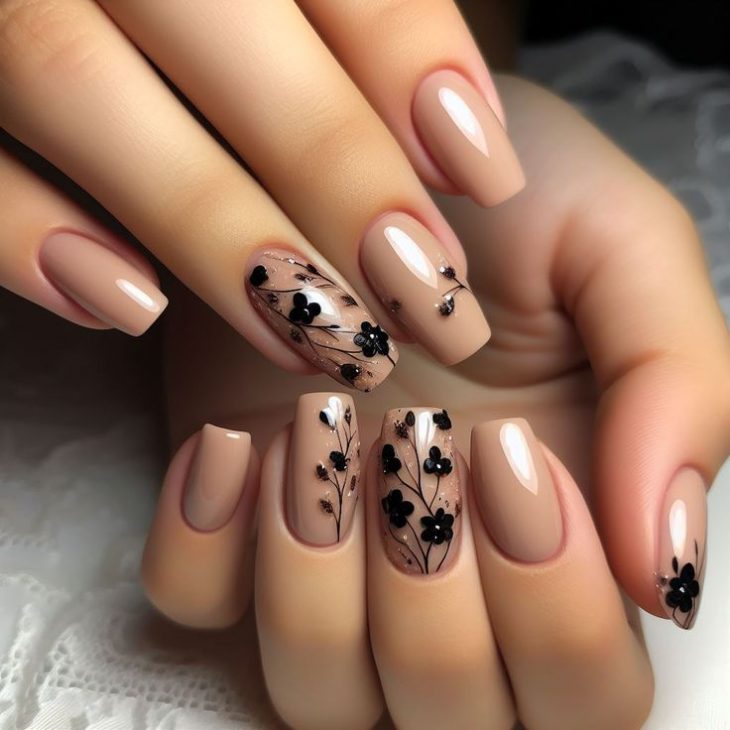 20 Stunning Fall Flowers Nail Art Ideas for a Chic and Trendy Look