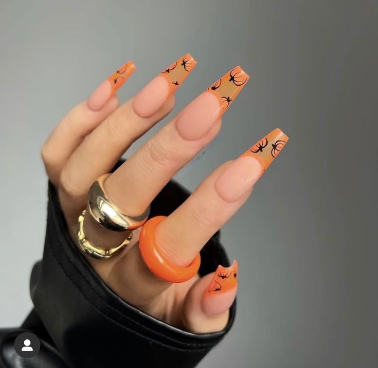 20 Creative Square Halloween Nail Designs: From Cute to Spooky Styles