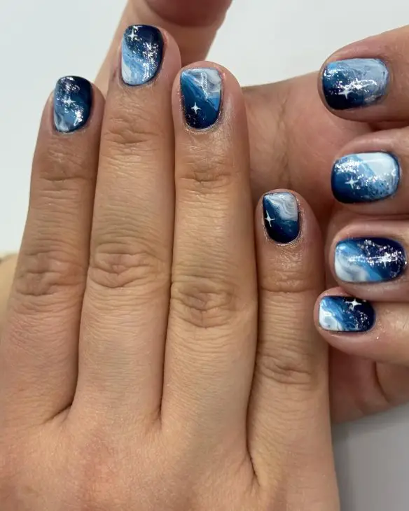 Navy Blue Fall Nail Trends 2024: Top Designs, Ideas, and Inspiration