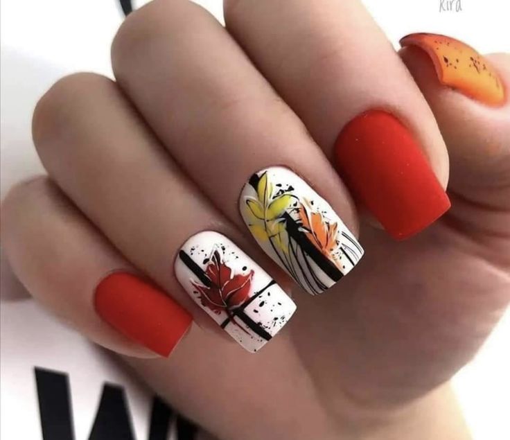 20 Inspiring Fall Nail Ideas for 2024: Elevate Your Autumn Style with Simple Designs