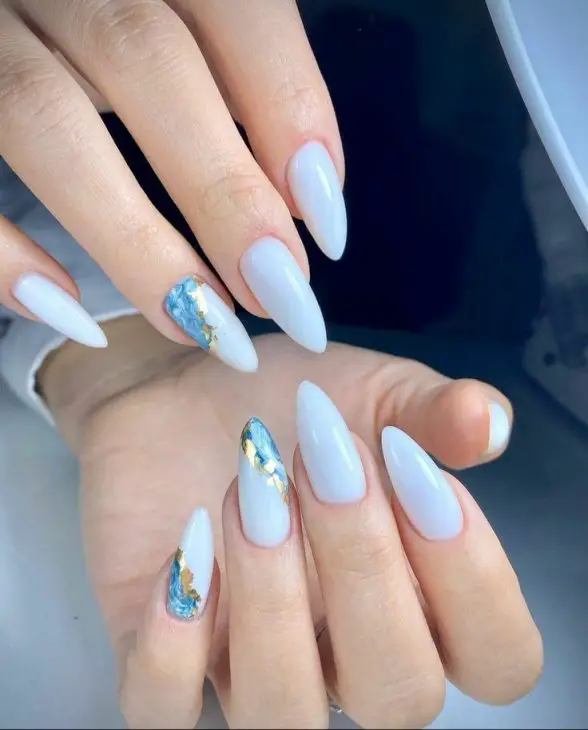 20 Fall Blue Nails Ideas 2024: Trendy Designs, Acrylic Inspiration, and Cute Nail Art Looks