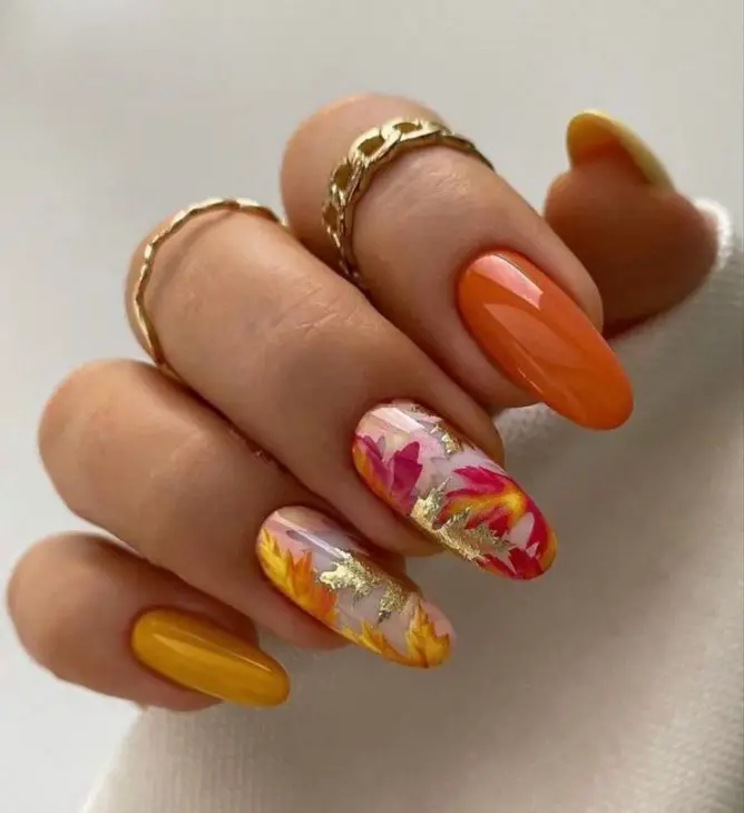 20 Inspiring Fall Nail Ideas for 2024: Elevate Your Autumn Style with Simple Designs