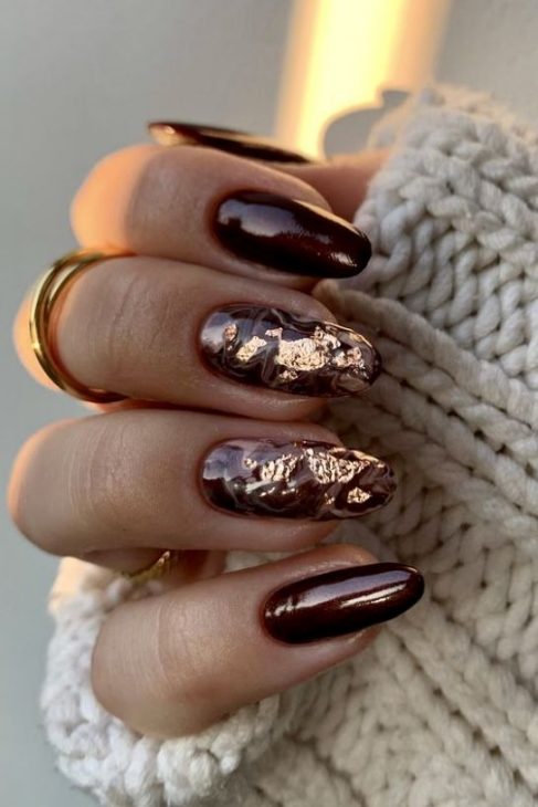 20 Fall Sparkle Nail Ideas for 2024: Glitter, Color Combos, and Acrylic Designs