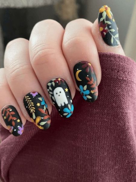 20 Almond Halloween Nail Designs: Spooky, Cute, and Everything in Between