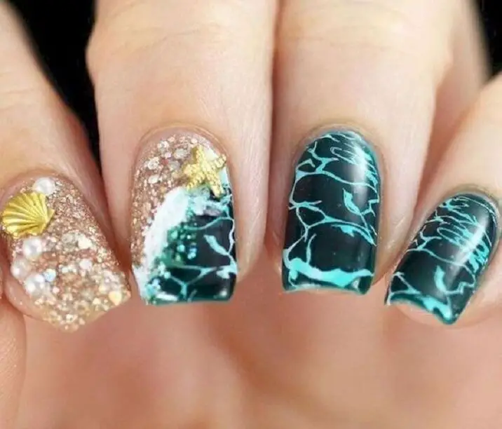 20 Fall Beach Nail Ideas for 2024: Stunning Designs for Every Beach Getaway