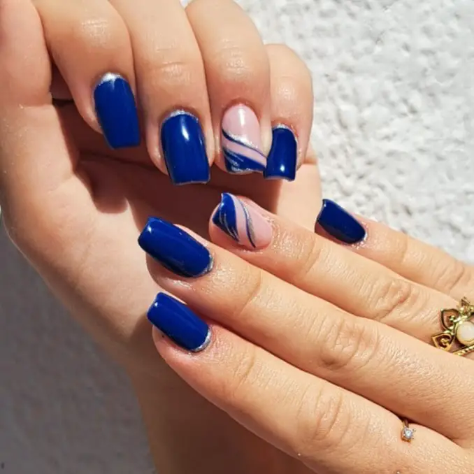 Navy Blue Fall Nail Trends 2024: Top Designs, Ideas, and Inspiration