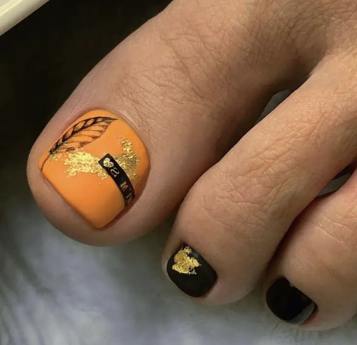 20 Stunning Fall Toe Nail Art Ideas for a Trendy 2024 Pedicure