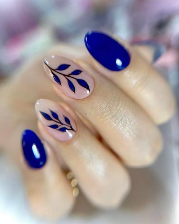 20 Fall Blue Nails Ideas 2024: Trendy Designs, Acrylic Inspiration, and Cute Nail Art Looks