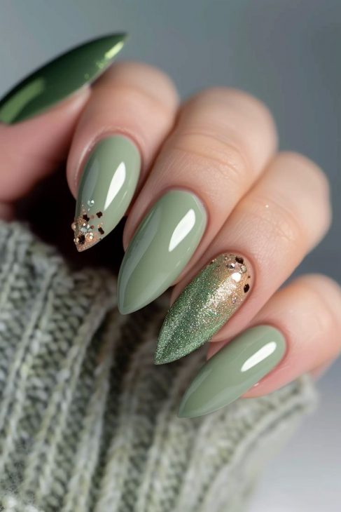 Olive Green Fall Nails 2024: A Sophisticated Seasonal Statement