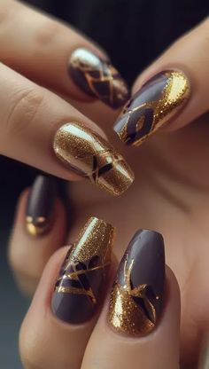 21 Trendy Fall Brown Nails Design Ideas to Try in 2024