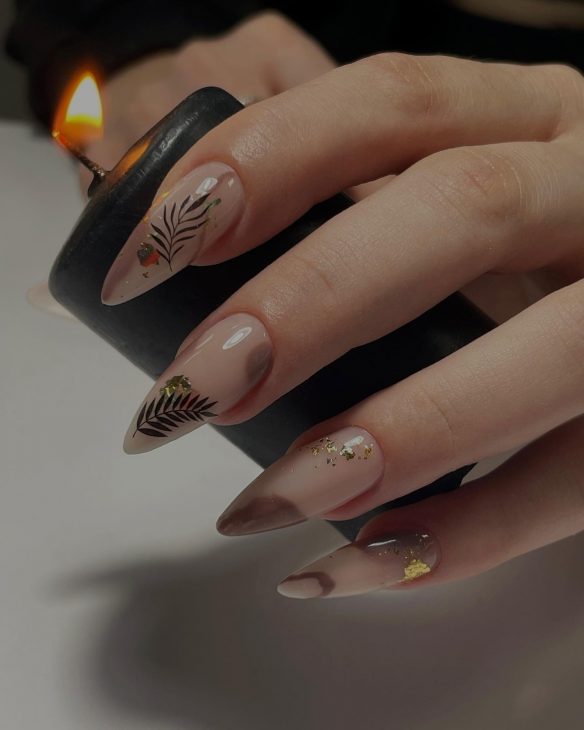 20 Creative Fall Tree Nail Art Ideas for 2024: Embrace Autumn with Stunning Designs