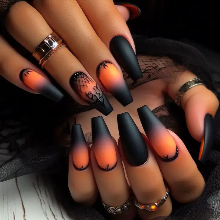 21 Cute Halloween Nails Ideas: From Short and Simple to Spooky Acrylic Designs