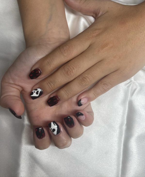 20 Ghostface Nail Ideas for Halloween: Cute, Simple, and Spooky Designs to Try