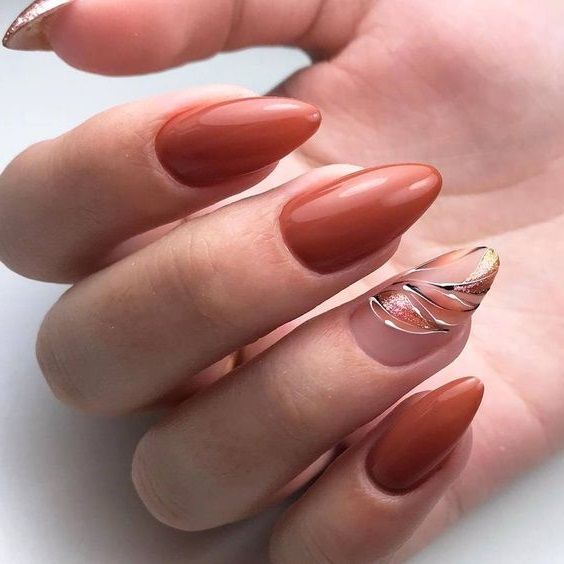 20 Stunning Fall Burnt Orange Nail Designs for 2024: Embrace Autumn with Style