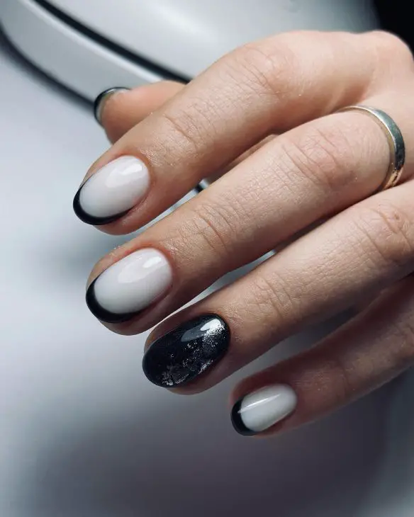 20 Chic White Fall Nail Designs to Elevate Your 2024 Autumn Style