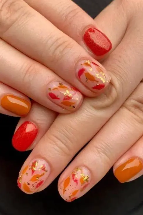 20 Stunning Fall Burnt Orange Nail Designs for 2024: Embrace Autumn with Style