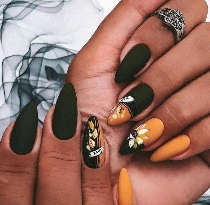 20 Trendy Fun Fall Nail Ideas for 2024: From Acrylic to Short, Almond, and Coffin Designs