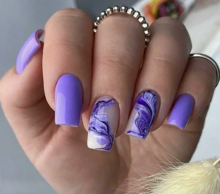 Purple Fall Nails 2024: A Stunning Showcase of Elegance and Creativity