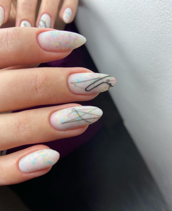 20 Chic White Fall Nail Designs to Elevate Your 2024 Autumn Style