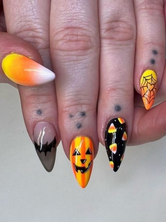 Spooky Chic: Halloween Short Nails That Steal the Show