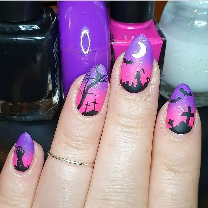 20 Almond Halloween Nail Designs: Spooky, Cute, and Everything in Between