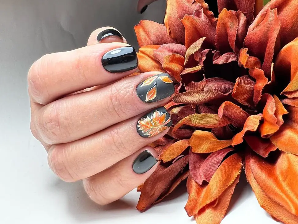 21 DND Fall Nail Color Ideas for 2024: Brown, Green, Orange, and More Trends