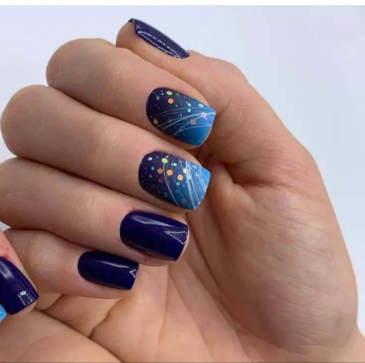 20 Fall Blue Nails Ideas 2024: Trendy Designs, Acrylic Inspiration, and Cute Nail Art Looks