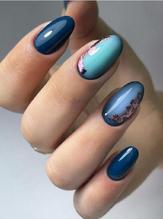 20 Fall Blue Nails Ideas 2024: Trendy Designs, Acrylic Inspiration, and Cute Nail Art Looks