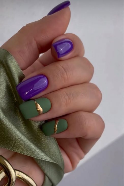 Purple Fall Nails 2024: A Stunning Showcase of Elegance and Creativity