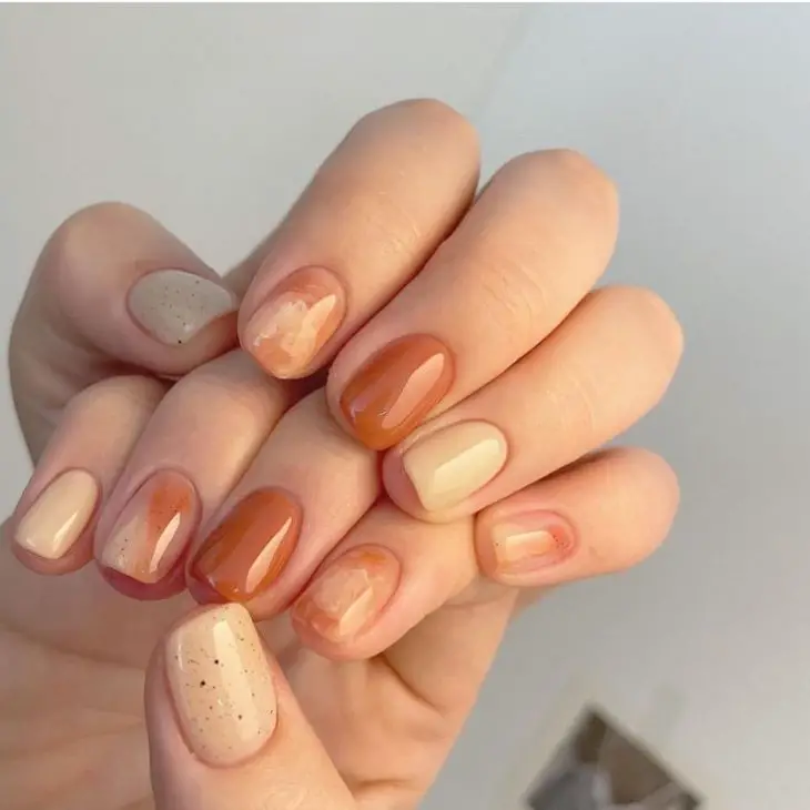 20 Stunning Fall Burnt Orange Nail Designs for 2024: Embrace Autumn with Style