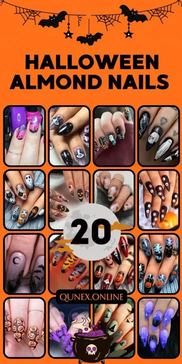 20 Almond Halloween Nail Designs: Spooky, Cute, and Everything in Between